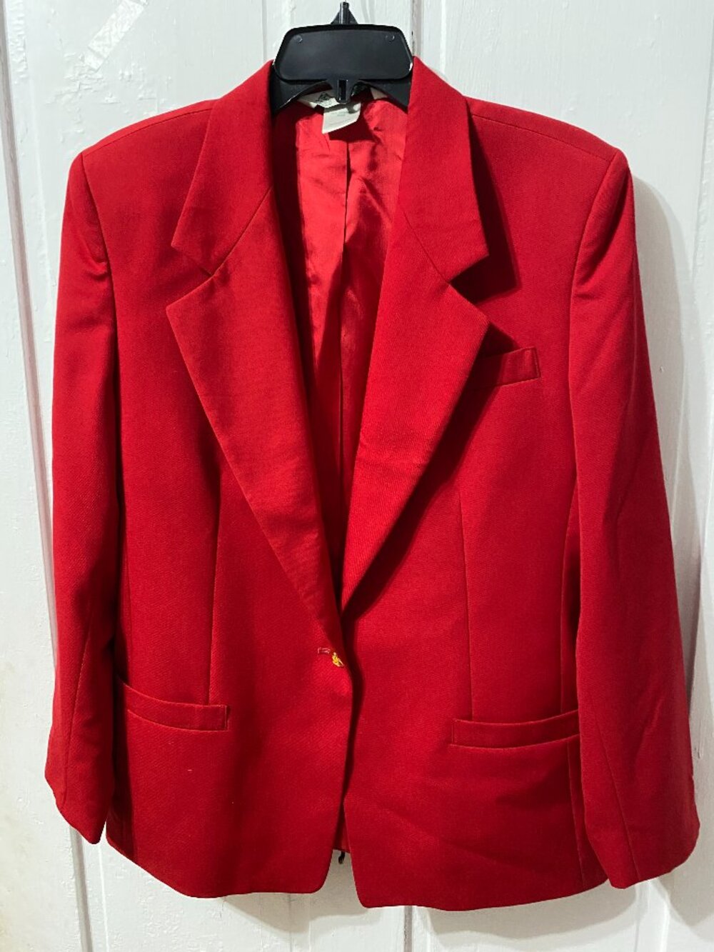 Austin Reed Red Wool Blazer